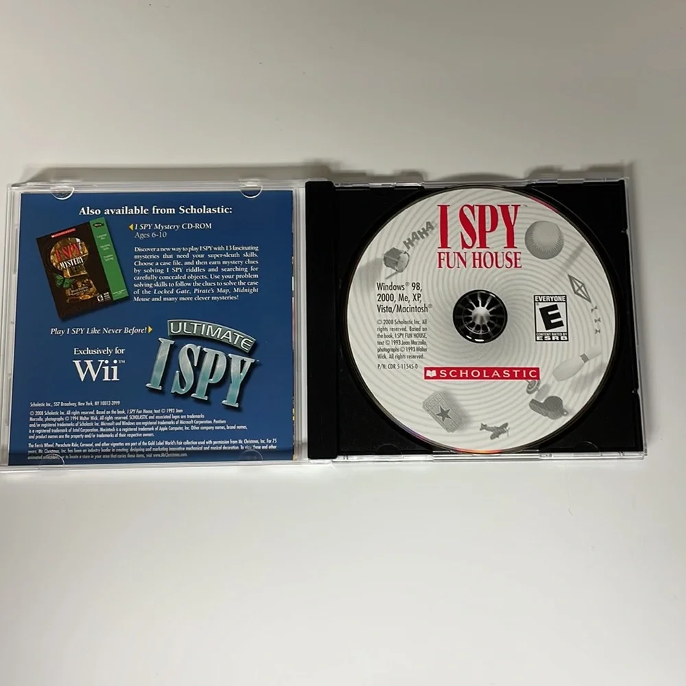I SPY & KUTOKA CD-ROM discs for kids Windows/MAC compatible